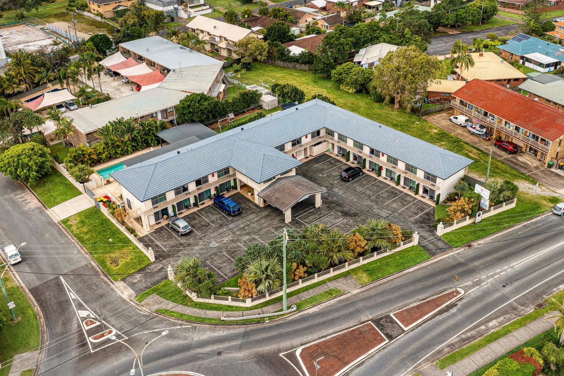 Pottsville Beach Motel Екстер'єр фото